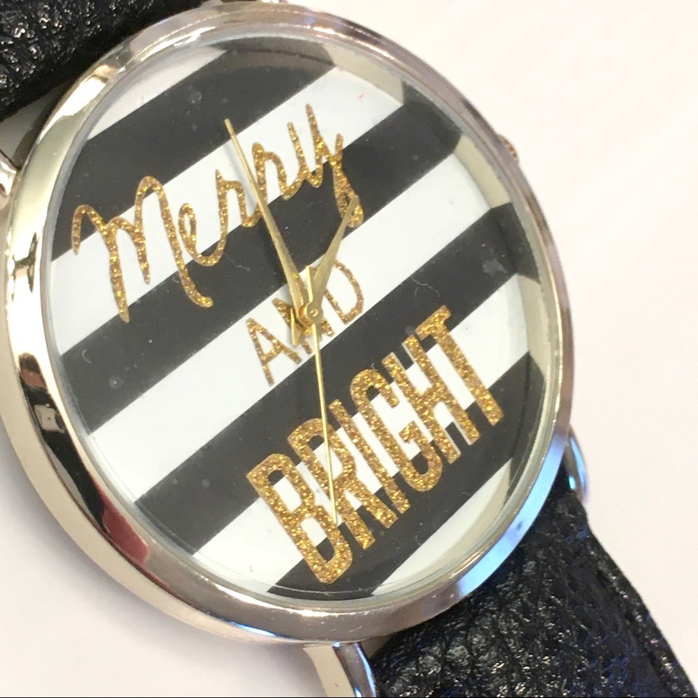 Free with Purchase! NWOT Merry and Bright Watch